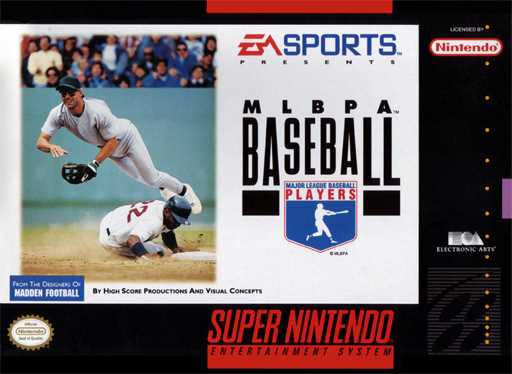 MLBPA Baseball  Snes